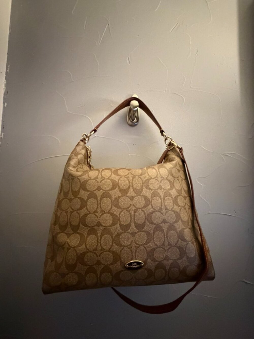 Coach Signature Celeste Convertible Hobo